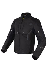 Textile jacket Rebelhorn Borg black