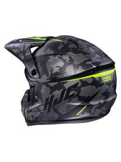 Off-road helmet HJC CS-MX II Sapir black-fluo green