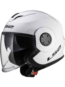 Open face helmet LS2 OF570 Verso Solid white