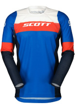 Bluza enduro Scott 450 Angled Light niebiesko-czerwona
