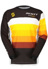 Bluza enduro Scott X-Plore Swap czarno-pomarańczowa