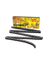 KTM EXC125/250/300/360/380/400/450/500/525/EXC-F250/GS250/MX200/SMR525/SX250/360/380/450/500/525/SX-F350/450/XC300 zestaw napędowy DID520 VX3 G&B PRO - STREET( X-ring super - wzmocniony, gold&black) zębatki SUNSTAR