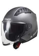 Kask otwarty LS2 OF600 Copter II Solid titanium matowy