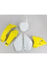 Komplet plastików UFO Restyling do Suzuki RM 85 (00-) żółto-biały