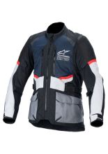 Kurtka motocyklowa tekstylna Alpinestars Andes Air Drystar® niebiesko-czarno-szara