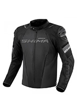 Kurtka motocyklowa tekstylna Shima Solid 2.0 czarna