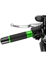 Manetki PUIG Hi-Tech Ascent do kierownic 22 mm zielone