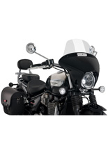 Owiewka motocyklowa turystyczna PUIG Batwing SML do Triumpha Bonneville Speedmaster (18-) lekko przyciemniana