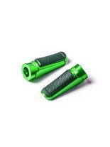 Podnóżki PUIG Sport z gumą (zielone) 