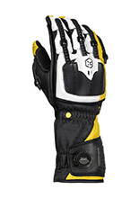 Rękawice motocyklowe Knox Handroid MK5 czarno-żółte