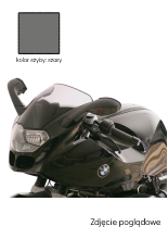 Szyba motocyklowa MRA Oryginalna "O" BMW R 1200S [06-] przyciemniana