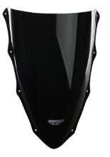 Szyba motocyklowa MRA oryginalny kształt "O" Ducati 959/1299/S/R Panigale (15-) czarna