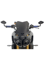 Szyba motocyklowa WRS Sport Yamaha MT-10/ SP (16-21) czarna matowa
