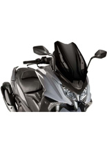 Szyba motocyklowa sportowa PUIG V-Tech do Kymco AK 550 (17-22) czarna