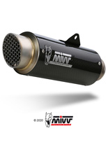 Tłumik motocyklowy Slip-On (GP Pro) MIVV do KTM RC 125 / Duke 125 / RC 390 / Duke 390 (17-20) carbon
