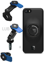 Zestaw na motocykl: etui na telefon iPhone 5/5s/SE (1 gen) + mocowanie Quad Lock 