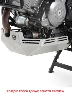 Płyta pod silnik czarna Hepco&Becker do Suzuki V-Strom 650 ABS / XT  [17-]