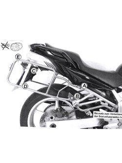 Stelaż boczny Hepco&Becker Yamaha FZ6/ Fazer [03-06]
