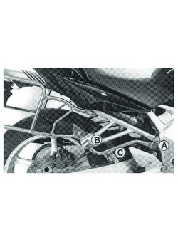 Zestaw obniżający podnóżki Hepco&Becker Yamaha FZ 6/ Fazer [03-06]